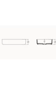 İsvea Isvea Infinity Tezgah Üstü Lavabo 55 Cm - 3