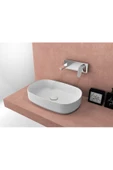 İsvea Isvea İnfinity Tezgah Üstü Lavabo 55 Cm Beyaz 10Nf65055 - 2