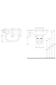 Ece Banyo 45 Cm Lavabo Ve Yarım Ayak - 2