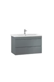 İsvea Isvea Neo 100 Cm Lavabo Dolabı, Gri - 1