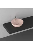 İsvea Sistemay Soft Tezgahüstü Lavabo 45 Cm Somon - 1