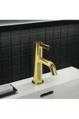 İdeal Standard Joy Lavabo Bataryası 5L/Dk Fırçalanmış Altın Sifon Kumandalı - 4
