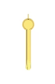 İdeal Standard Joy Yüksek Lavabo Bataryası 5L/Dk Fırçalanmış Altın Sifon Kumandalı - 3