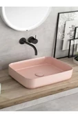 İsvea Isvea Infinity 50 Cm Tezgahüstü Lavabo-Somon thumbnail 1