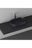 İsvea Infinity 55 Cm Tezgahüstü Antrasit Lavabo - 1