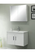 Ece Banyo Gama 80 Cm Banyo Dolabı - Beyaz - 1