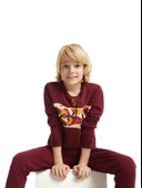 Galatasaray Orijinal Lisanslı Kırmızı Çocuk Sweat - 2