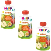 Hipp Organik Çarkıfelek Meyveli Karışık Meyve Püresi 100 gr 3 ADET - 1