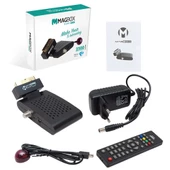 Magbox Scart Plus TKGS'li Scart Girişli Mini SD Uydu Alıcısı - 3