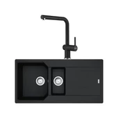 Urban Ubg 651-100 Granit Nero Eviye, Active Plus Doccia Nero Armatür - 1