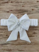 Yenidoğan Sahra My Prince Nakışlı Lüks Kundak Bebek Battaniyesi Ekru thumbnail 5