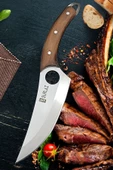 SürLaz Kampçı Şef Bıçağı El Yapımı Mutfak Bıçağı Outdoor Bıçak Şef Kılıf Hediyeli - 1