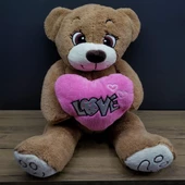 80 Cm Love Kalpli Ayıcık - 1
