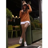 Kadın Yüksek Bel Içi şardunlu Deri Tayt thumbnail 2