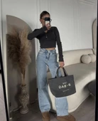 Yıkamalı Crop - 2