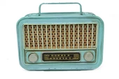 Dekoratif Metal Radyo Kumbara - 1