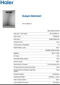 Haier XF 5C7M0X-17 Wi-Fi 8 Programlı Bulaşık Makinesi - 4