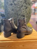 VENÜS 2454604K PLATFORM TOPUK DERİ KADIN BOT - 5