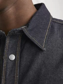 Jack Jones Raustın Erkek Jean Gömlek 12277480 - 4