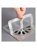 Tekno Soft Center Fileli 20'li Gider Filitresi, Gider Koruyucu Saç Toplayıcı Gider Süzgeci Böcek ve Haşere Önleyici - 3