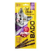 Bado Kedi Ödül Çubuğu Tavuk ve Ciğerli 3X5GR - 1