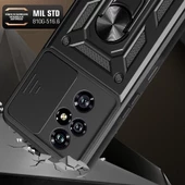 Honor 200 Pro Kılıf Magnetik Standlı Kamera Korumalı Sürgülü Vega Kapak thumbnail 3