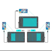 XP-Pen DECO01 V3 Grafik Tablet 16K 8 Kısayol Siyah - 10