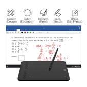XP-Pen DECO01 V3 Grafik Tablet 16K 8 Kısayol Siyah - 3