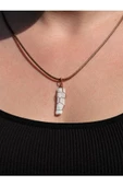 Doğal Taş Ham Işlenmemiş Selenit Doğal Taş Kolye 2,3,4,5 gr - 6