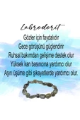 Doğal Taş Labradorit Doğal Taşlı Bileklik dtldtbt - 6