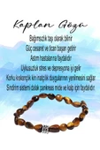 Doğal Taş Kaplan Gözü Doğal Taş Bileklik Tımbıl Kesim dtkptbt - 6
