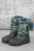 Igor W10210 042 Topo Skı Camo Haki İçi Kürklü Çocuk Yağmur Çizmesi thumbnail 3
