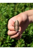 Telkari İşlemeli Antik Eskitme Ayarlanabilir Kadın Yüzük euy122 thumbnail 3