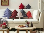 Yılbaşı, Christmas, Kış, Winter Serisi Çam Ağacı Yastık İçi Dolu - 1