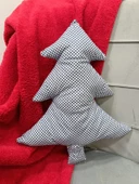 Yılbaşı, Christmas, Kış, Winter Serisi Çam Ağacı Yastık İçi Dolu - 3
