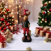 Yılbaşı Noel Uzun Boylu Geyik - 1