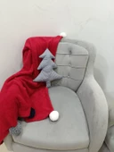 Yılbaşı, Christmas, Kış, Winter Serisi Çam Ağacı Yastık İçi Dolu - 4