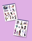 Nico Robin - one piece 2 Li sticker etiket seti Anime çıkartmaları - 2