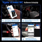 VLinker MC + 4.0 OBD2 Araç Teşhis Cihazı Bluetooth - 4