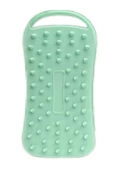 Vücut Fırçası Ergonomik Peeling Masaj Etkili Taşınabilir Askılı Yumuşak Silikon Banyo Vücut Fırçası - 2
