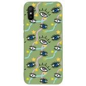 Xiaomi Redmi 9A Lansman Kılıf - Eyes - 1