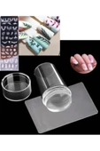 Tırnak Baskı Aparatı Silikon Başlıklı Stamper Transfer  French Baskı Aparatı - 4