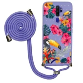Oppo A9 2020 İpli Lansman Kılıf - Tropical - 1