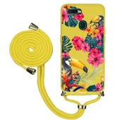 Oppo AX7 İpli Lansman Kılıf - Tropical - 1