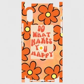 iPhone Xs Telefon Kaplama - You Happy - 1