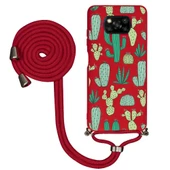 Xiaomi Poco X3 NFC İpli Lansman Kılıf - Cactus - 2