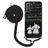 Samsung S21 İpli Lansman Kılıf - Elephants And The Stars - 2