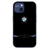 iPhone 14 Tamperli Glossy Cam Kapak - BMW 2 - 1