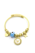 Kelebek Charm Bilezik - Altın Rengi - 1