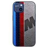 iPhone 14 Tamperli Glossy Cam Kapak - BMW 5 - 1